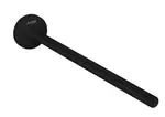 Axor Universal Circular - Držák ručníku, délka 35 cm, matná černá 42826670