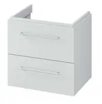 kielle Arkas I - Skříňka pod umyvadlo 59x57x44 cm, 2 zásuvky, šedá 50011602