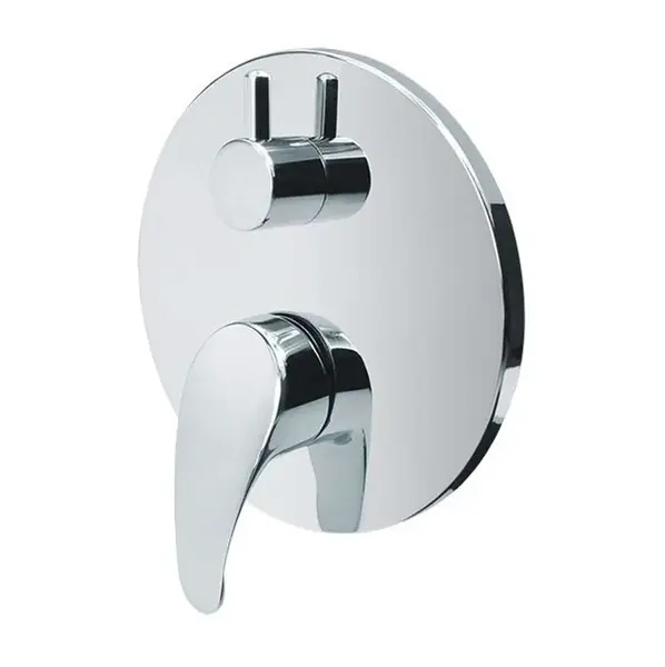 Mereo Sonáta - Baterie pod omítku, pro 3 spotřebiče, s tělesem, chrom CB60157A