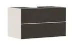 Hansgrohe Xevolos E - Umyvadlová skříňka, 98x56x55 cm, 2 zásuvky, matná béžová/textilní tmavá šedá 54191660