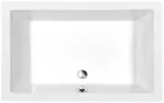 Polysan Deep - Hlboká sprchová vanička, 120x75x26 cm, biela 71564