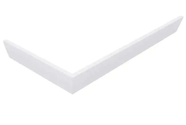 Polysan Karia - Rohový panel Varesa, 1000x800 mm, pravý, biela 45812R