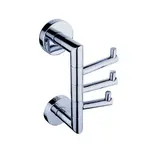 Nimco Unix - Háčik trojitý, otočný, chróm UN 13099-26