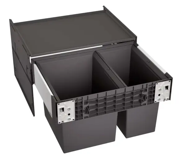 Blanco Select - Vstavaný odpadkový kôš, delený, objem 49 l 526203