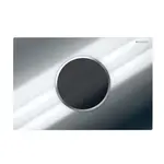 Geberit Sigma10 - Elektronické ovládanie splachovania, batériové napájanie, lesklý/matný chróm 115.908.KH.6