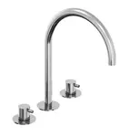 Ravak Espirit - Umývadlová batéria, 3-otvorová inštalácia, chróm X070195