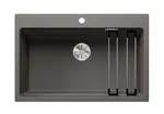 Blanco Etagon 8 - Silgranitový drez, 78x51 cm, s príslušenstvom, InFino, sivá 527262