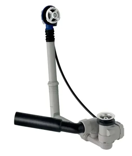 Geberit Príslušenstvo - Vaňová odtoková a prepadová súprava, dĺžka 320 mm, chróm 150.595.00.6