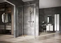 Ravak Nexty - Pevná bočná stena 90 cm, chróm/číre sklo 90O70C00Z1