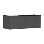 Hansgrohe Xelu Q - Umývadlová skrinka, 50x136x55 cm, 2 zásuvky, matná sivá/matná čierna 54067670