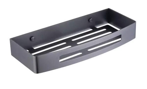 OMNIRES Uni - Polička, délka 30 cm, kartáčovaný grafit UN10331GR