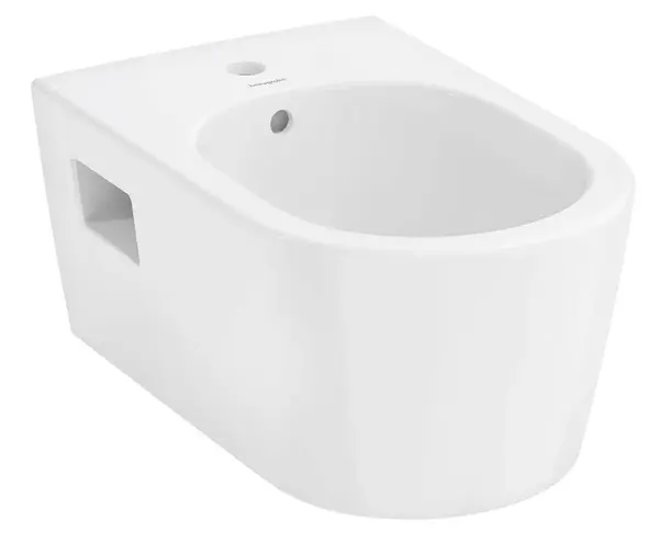 Hansgrohe EluPura Original S - Závesný bidet, otvor na batériu, SmartClean, biela 61171450