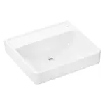 Hansgrohe Xanuia Q - Umývadlo 55x48 cm, bez prepadu, bez otvoru na batériu, biela 60237450