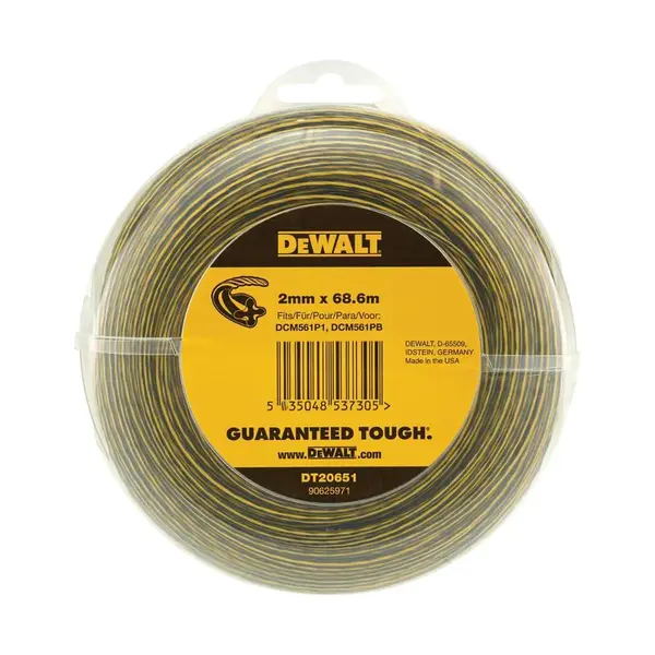 DeWALT Příslušenství - Náhradní struna 2 mm x 68,6 m DT20651