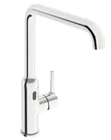 Hansa Vantis Style - Hybridní dřezová baterie, síťové napájení, chrom 54212209