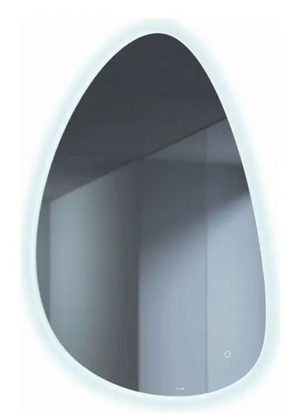 Kludi Luma - Zrcadlo s LED osvětlením a vyhříváním, 69x100 cm, dotykový senzor 17SP0910