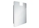 Nimco Zrcadla - Zrcadlo s LED osvětlením, 60x80 cm, hliník ZP 20002