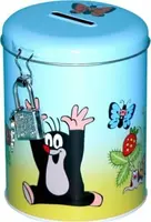 Pokladnička plechová 170800 Krteček