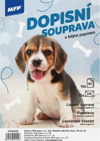 Dopisní papír OB (mix)