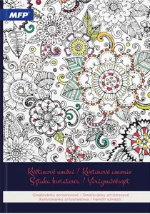 Omalovánky antistresové Květinové umění