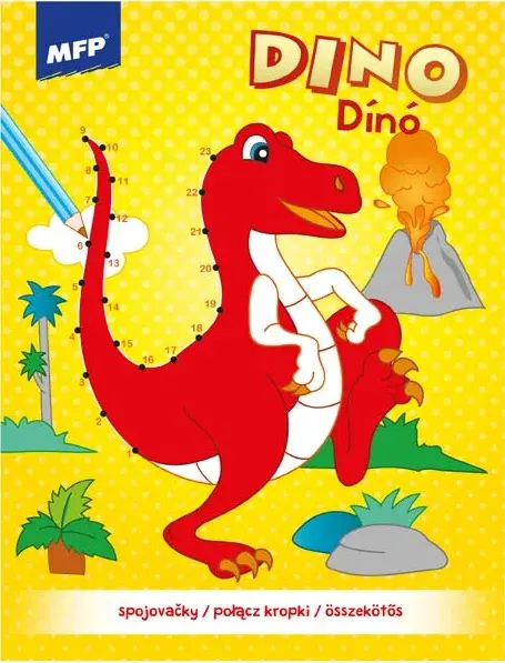 Omalovánky - spojovačky Dino 210x275mm/32s