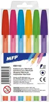 Kuličkové pero Tika 107 fluo - set 6 barev