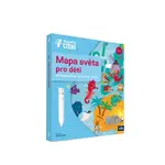 Kouzelné čtení Mapa světa pro děti