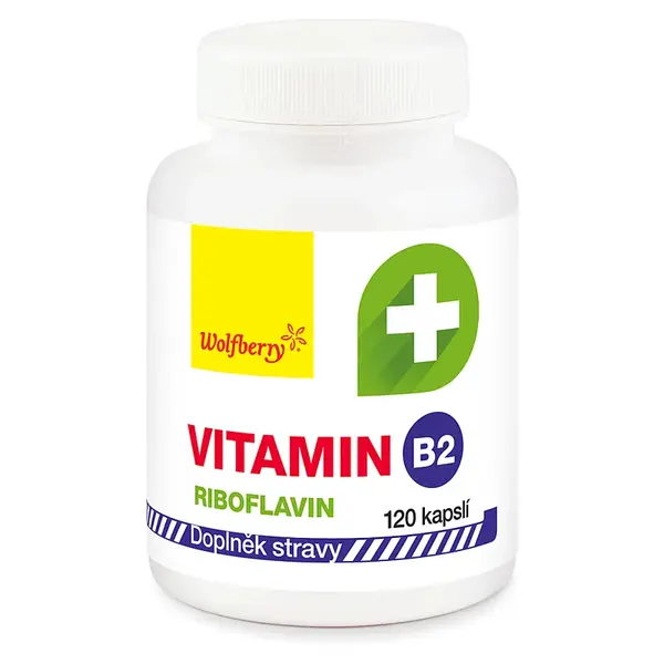 WOLFBERRY vitamín B2 - riboflavin 120 kapslí