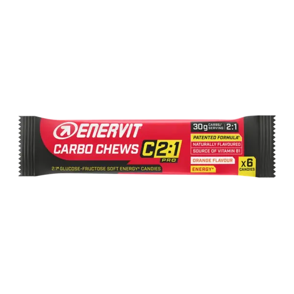Enervit Carbo Chews C2:1 34g - pomeranč