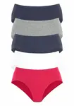PETITE FLEUR Nohavičky  námornícka modrá / sivá / červená / biela