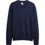 GAP V-FA25 SOLID CORE VEE Pánský bavlněný svetr, tmavě modrá, velikost