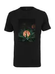 Mister Tee Tričko 'Pizza Plant'  zelená / oranžová / červená / čierna