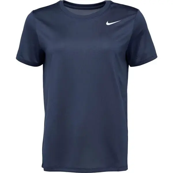 Nike NK DF TEE RLGD LBR Dámske tréningové tričko, tmavo modrá, veľkosť