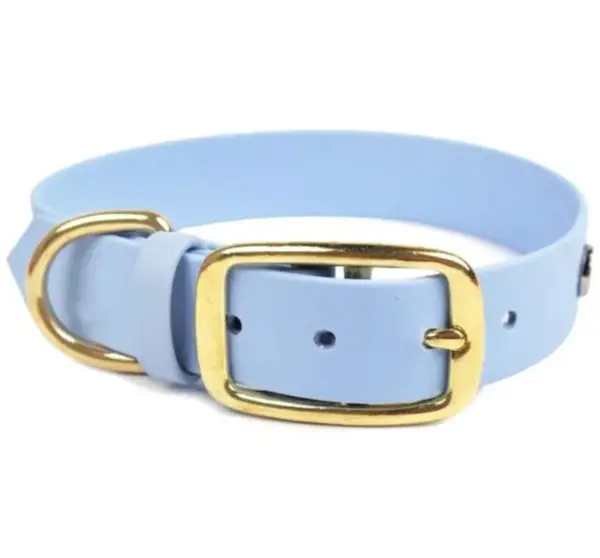 Reedog obojek nebesky modrý Biothane | Obojky pro psy - S | P58402