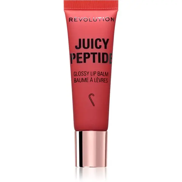 Revolution Juicy Peptide balzám na rty s peptidy odstín Candy Cane 8 ml