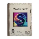 Wooden puzzle Yin Yang A3