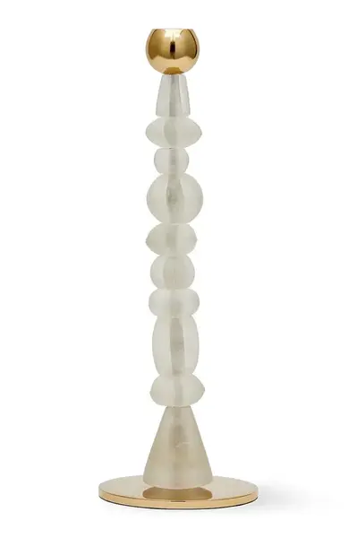 Dekoračný svietnik Pols Potten Beads S/12 x 34 cm