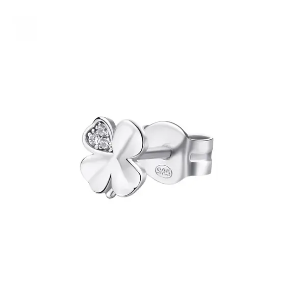 Rosato Strieborná single náušnica pre šťastie Storie RZO051R