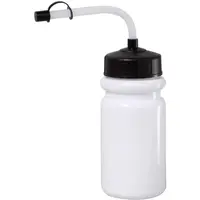 WINNWELL HOCKEY BOTTLE  500ML WITH STRAW WITHOUT LOGO Sportovní láhev, bílá, velikost 500 ML