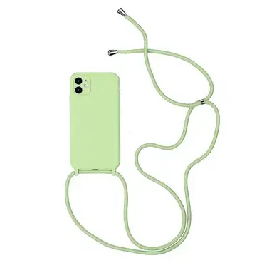 Pouzdro Strap Case pro iPhone 15 Pro Lime