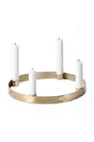 Dekorativní svícen ferm LIVING S béžová barva