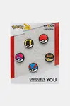 Připínačky na obuv Crocs Poke Ball 5-pack 10015745