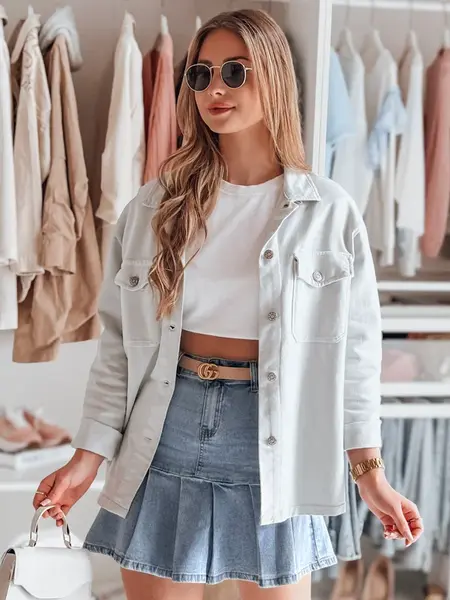 Dámská oversize džínová bunda