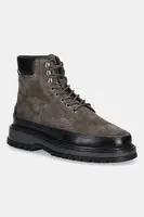 Kožené členkové topánky Gant Clafton