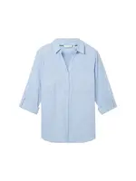 Tom Tailor Women + Blúzka  svetlomodrá