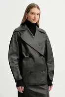 Kožený kabát Liviana Conti