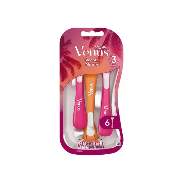 Gillette Venus Miami Vibes jednorázové holiace strojčeky