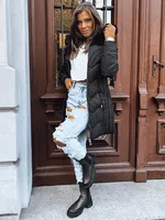 Dámská zimní bunda WINTERFASH Barva černá DSTREET