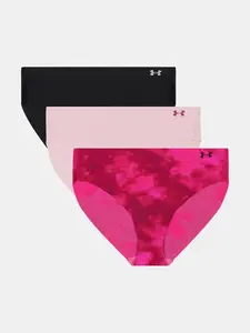 Dámské kalhotky Under Armour UA Pure Stretch Nov NS BKN - 3pk - Dámské