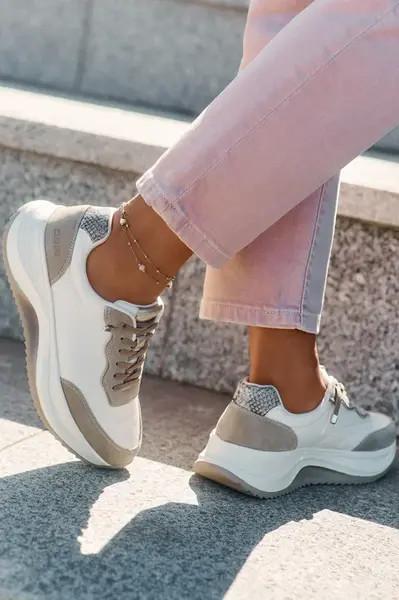 BIG STAR SHOES Dámské Semišové Tenisky Na Platformě Big Star